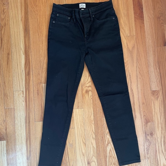 J. Crew Black Skinny Jeans - size 29 - Picture 1 of 2